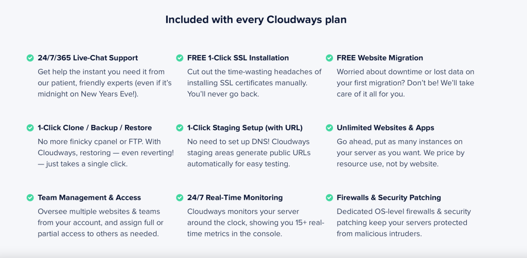 Cloudways - pay-as-you-go rates for painless managed hosting