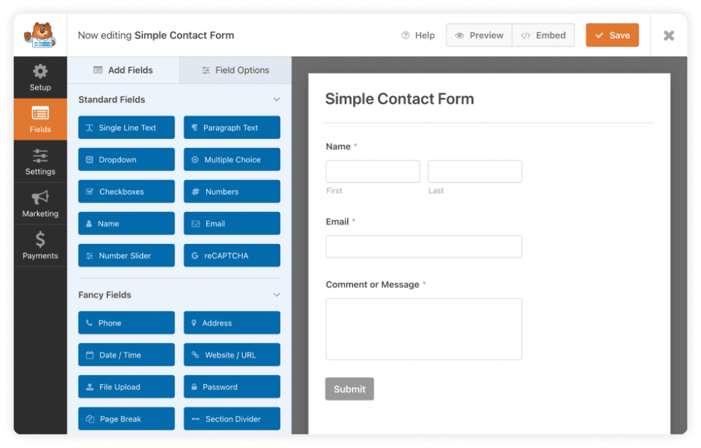 WPForms - Drag & Drop WordPress Form Builder