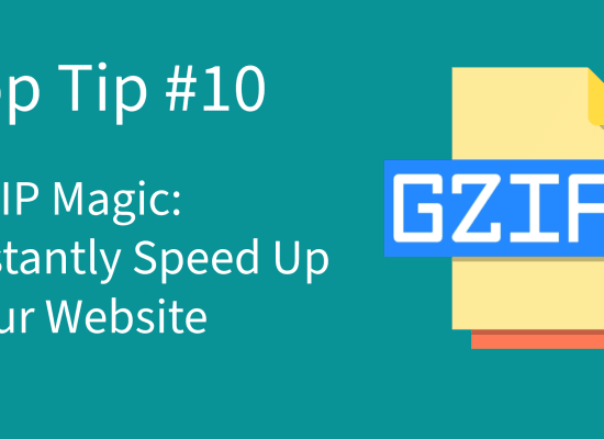 GZIP compression blog header