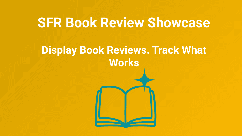 Introducing SFR Book Review Showcase: Display Amazon Reviews That Drive Sales bog post image