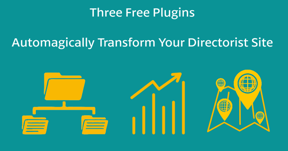 Header for three free Directorist plugins
