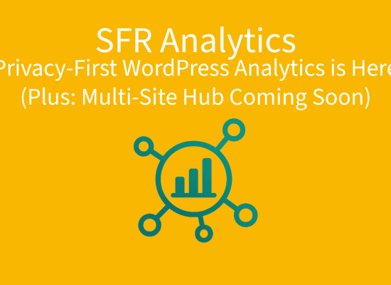 SFR analytics wordpress plugin - private data